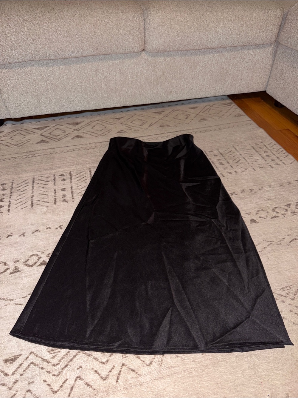 Black Women's A-Line Skirt